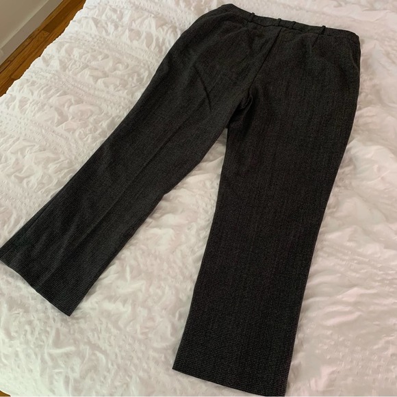 Hugo Boss Gray Tweed Cropped Pants - Picture 9 of 16